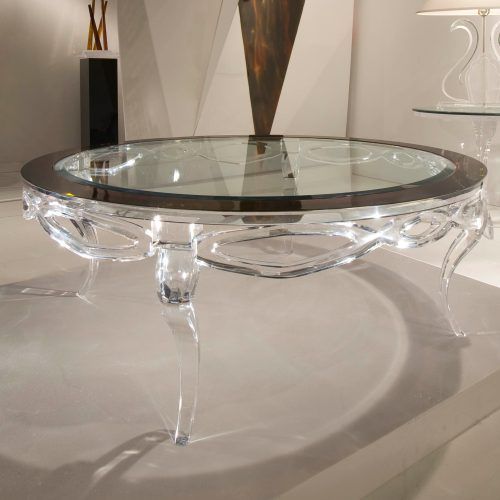Silver And Acrylic Coffee Tables (Photo 1 of 20)