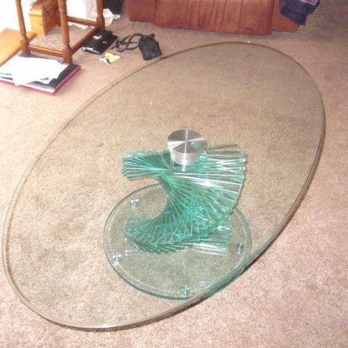 Spiral Glass Coffee Table (Photo 8 of 20)