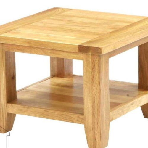 Square Oak Coffee Tables (Photo 10 of 20)