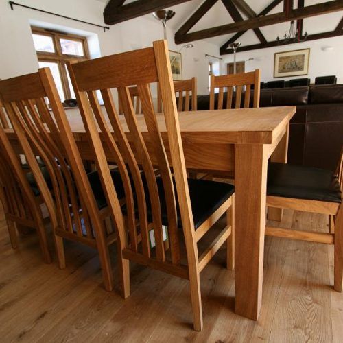 Oak Dining Tables And 8 Chairs (Photo 6 of 20)