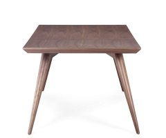 20 Collection of Drew 37.5'' Walnut Solid Wood Dining Tables