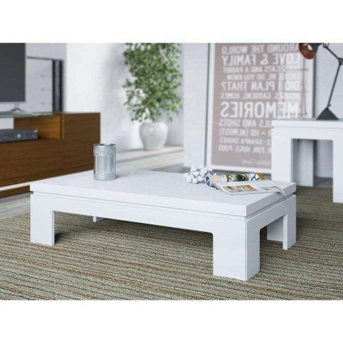 White Gloss Coffee Tables (Photo 1 of 20)