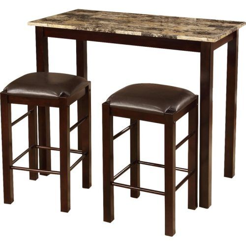 Penelope 3 Piece Counter Height Wood Dining Sets (Photo 2 of 20)