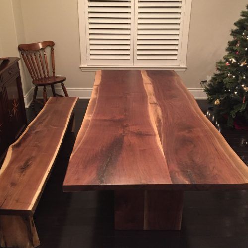 Black And Walnut Dining Tables (Photo 3 of 20)