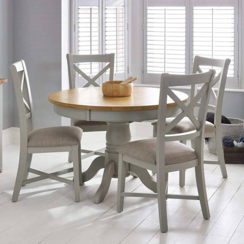 Dining Tables With Grey Chairs (Photo 10 of 20)