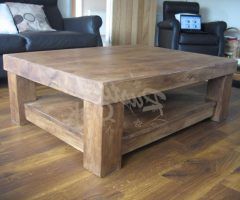20 Best Collection of Chunky Wood Coffee Tables