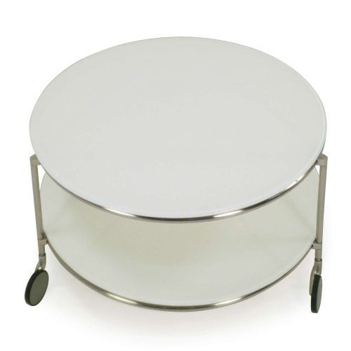 Glass Coffee Tables With Casters (Photo 6 of 20)