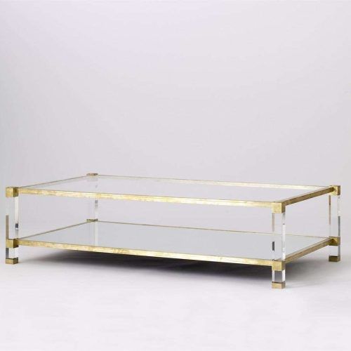 Glass Gold Coffee Tables (Photo 17 of 20)