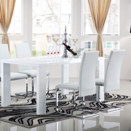 Gloss White Dining Tables (Photo 10 of 20)