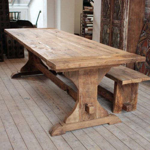 Rustic Oak Dining Tables (Photo 15 of 20)