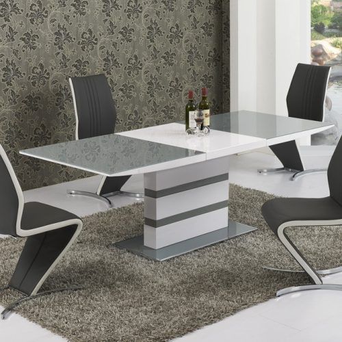 Grey Gloss Dining Tables (Photo 15 of 20)