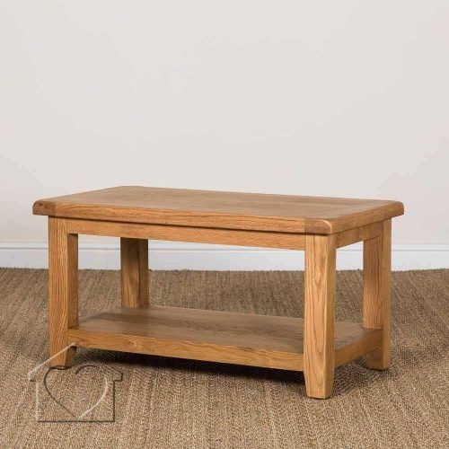 Oak Coffee Table With Shelf (Photo 2 of 20)