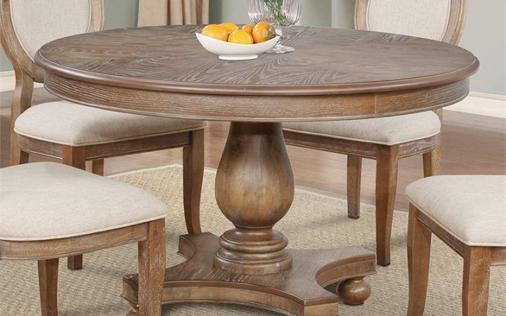 The Best Light Brown Round Dining Tables
