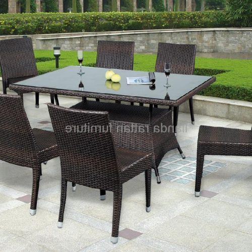 Rattan Dining Tables (Photo 7 of 20)