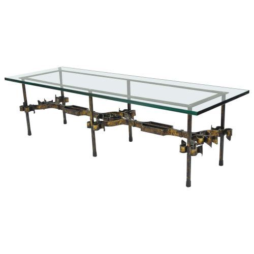 Rectangle Glass Coffee Table (Photo 9 of 20)