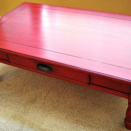 Red Coffee Tables (Photo 8 of 20)