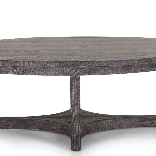 Round Oak Coffee Tables (Photo 14 of 20)