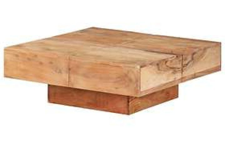 20 Collection of Solid Acacia Wood Coffee Tables