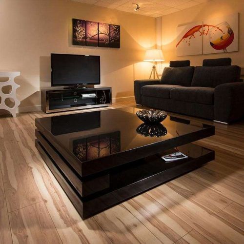 Square Black Coffee Tables (Photo 11 of 20)