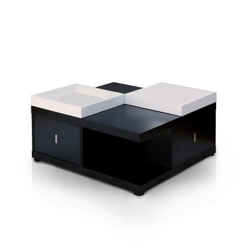 Square Matte Black Coffee Tables (Photo 20 of 20)
