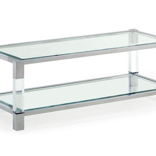 Stainless Steel And Acrylic Coffee Tables (Photo 8 of 20)