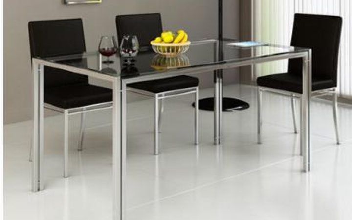  Best 20+ of Glass and Stainless Steel Dining Tables