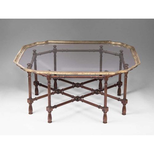 Vintage Glass Top Coffee Tables (Photo 7 of 20)
