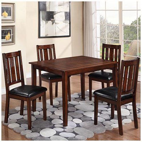 Goodman 5 Piece Solid Wood Dining Sets (Set Of 5) (Photo 7 of 20)