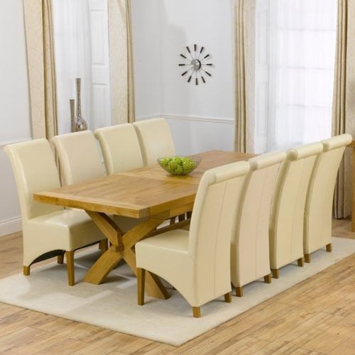 8 Seater Oak Dining Tables (Photo 2 of 20)