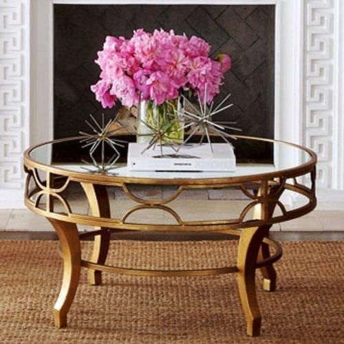 Antique Gold Aluminum Coffee Tables (Photo 10 of 20)