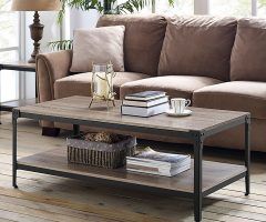 Best 20+ of Carbon Loft Witten Angle Iron and Driftwood Coffee Tables