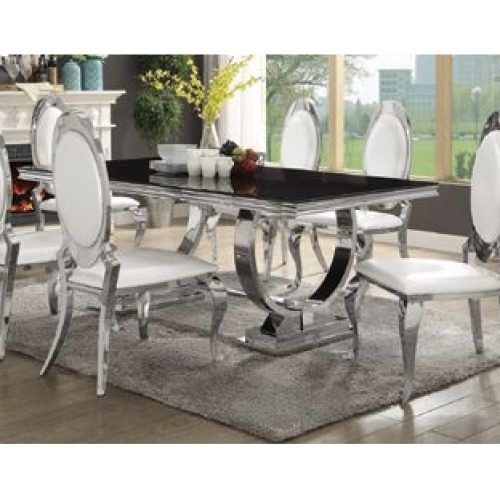 Chrome Dining Sets (Photo 3 of 20)
