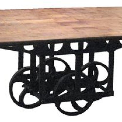 Deonte 38'' Iron Dining Tables (Photo 11 of 20)