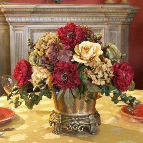 Artificial Floral Arrangements For Dining Tables (Photo 6 of 20)