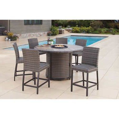 Wyatt 7 Piece Dining Sets With Celler Teal Chairs (Photo 6 of 20)