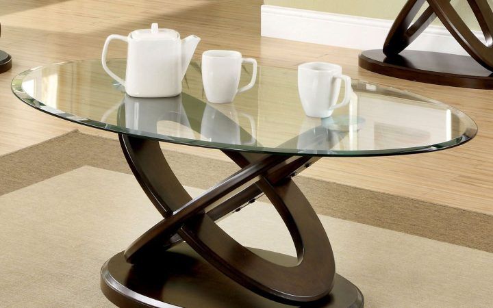 20 The Best Evalline Modern Dark Walnut Coffee Tables