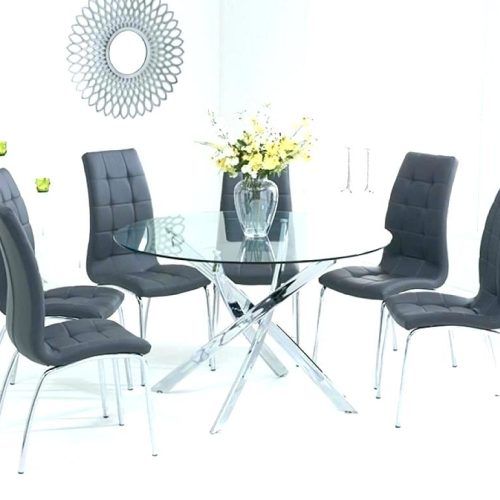Extendable Glass Dining Tables And 6 Chairs (Photo 11 of 20)