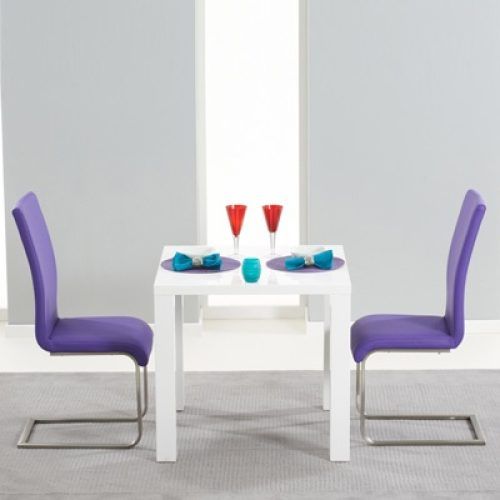 Dining Tables And Purple Chairs (Photo 17 of 20)