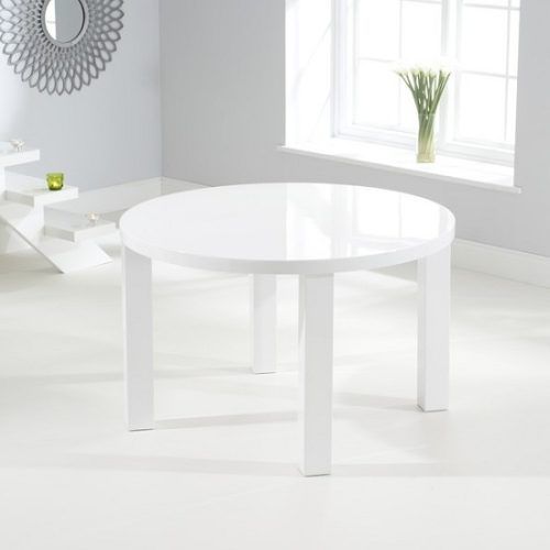High Gloss Round Dining Tables (Photo 7 of 20)
