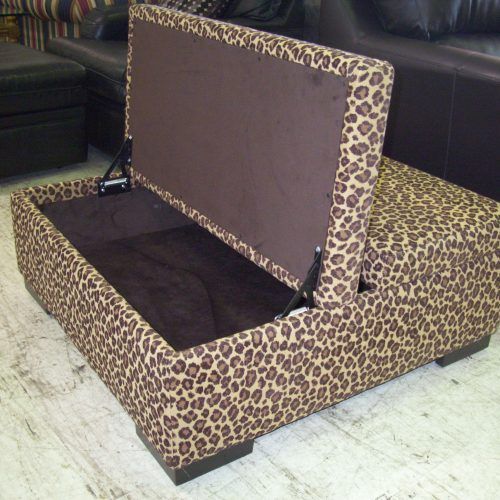 Leopard Ottoman Coffee Tables (Photo 3 of 20)