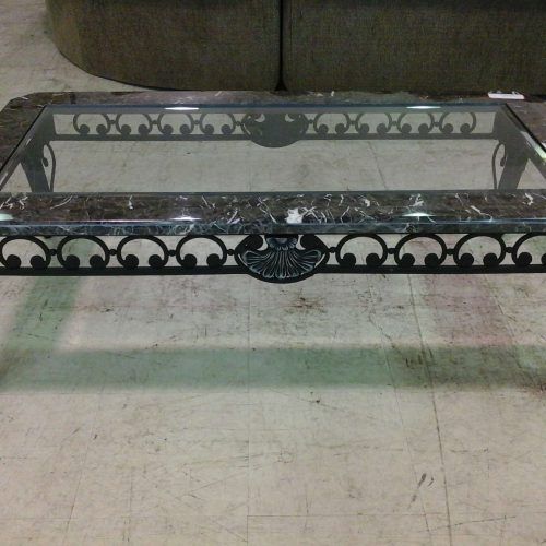 Marble And Glass Coffee Table (Photo 7 of 20)