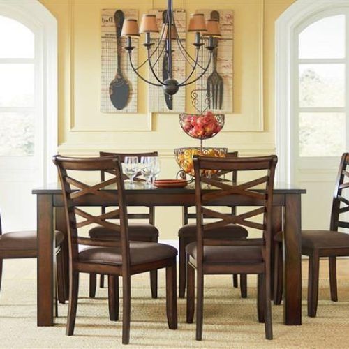 Market 7 Piece Dining Sets With Side Chairs (Photo 17 of 20)