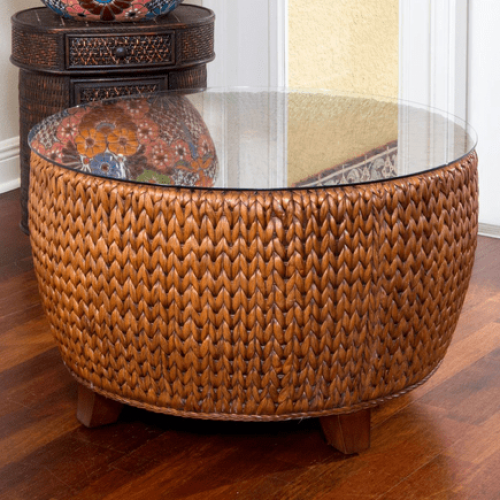 Natural Seagrass Coffee Tables (Photo 9 of 20)