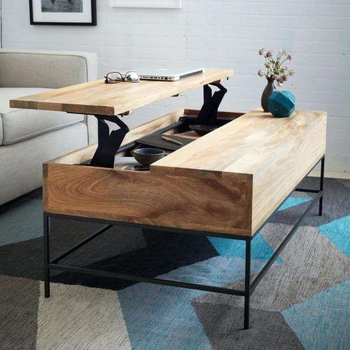 Oak Coffee Table With Glass Top (Photo 19 of 20)