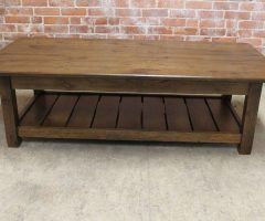 Top 20 of Oak Coffee Table with Shelf