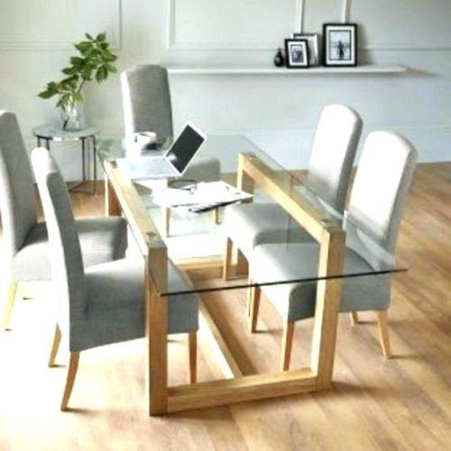 Oak And Glass Dining Tables And Chairs (Photo 8 of 20)