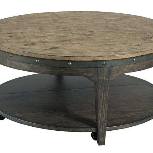 Round Industrial Coffee Tables (Photo 13 of 20)