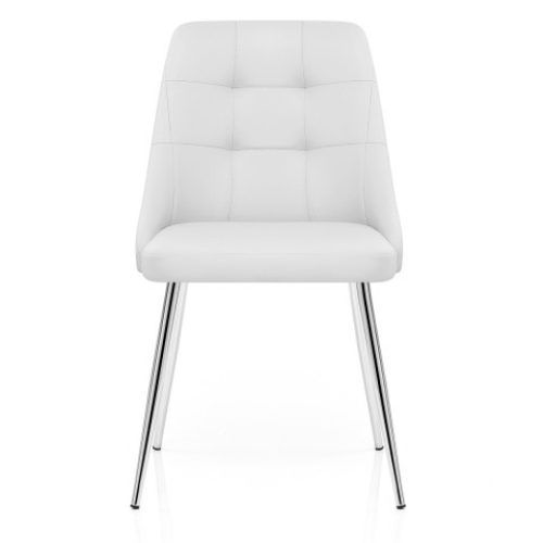 White Dining Chairs (Photo 7 of 20)