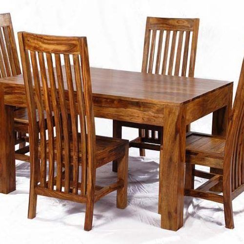Sheesham Dining Tables And Chairs (Photo 8 of 20)