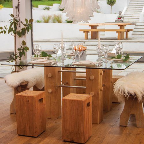 Glass Oak Dining Tables (Photo 3 of 20)
